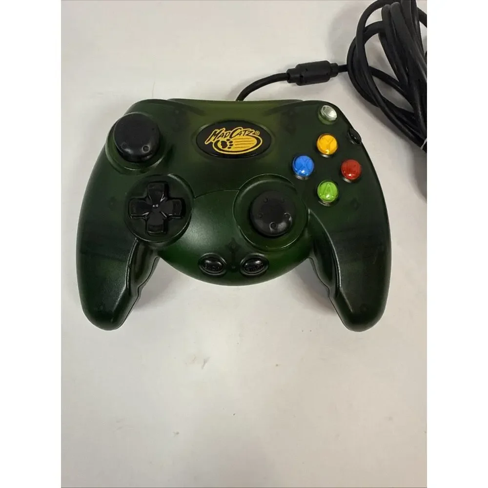 MadCatz - XBox Green Wired Controller 4516 (tested)